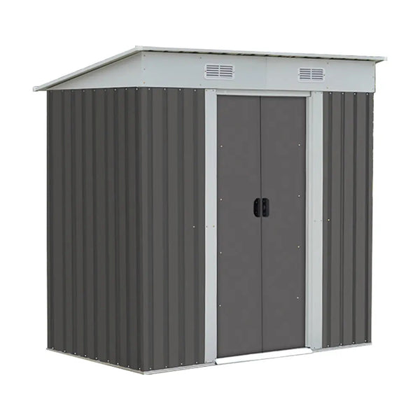 [5% OFF PRE-SALE] T&R SPORTS Small Sloped Garden Shed Outdoor Storage Workshop House Shelter Metal Base Tool (Dispatch in 8 weeks) T&R Sports