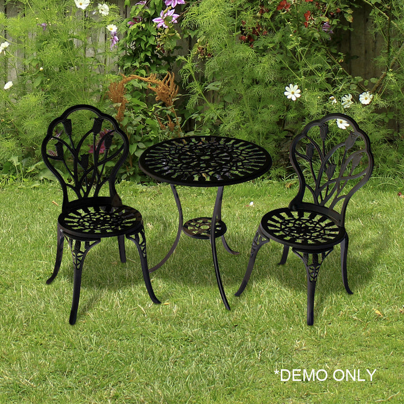 MASON TAYLOR Cast Aluminium Garden Table&Chair Set Outdoor