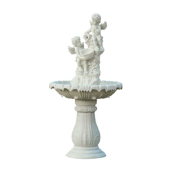 MASON TAYLOR Angel Outdoor Indoor Water Feature Water Fountain - Beige